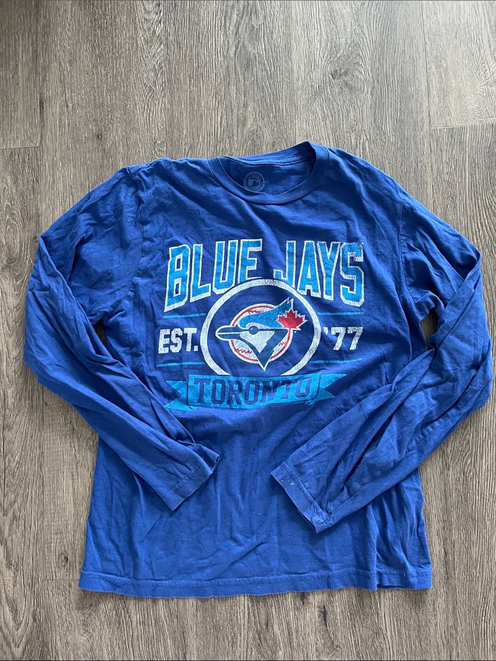 Toronto Blue Jays Men's Long-Sleeve Crewneck Shirt